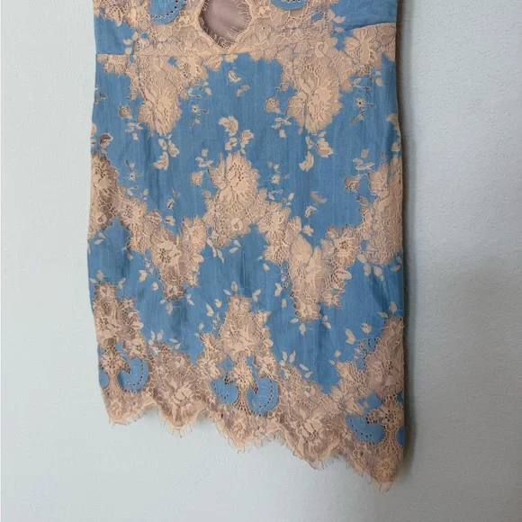 NWT Storia Aries Lace Mesh Mini Dress - Picture 6 of 14